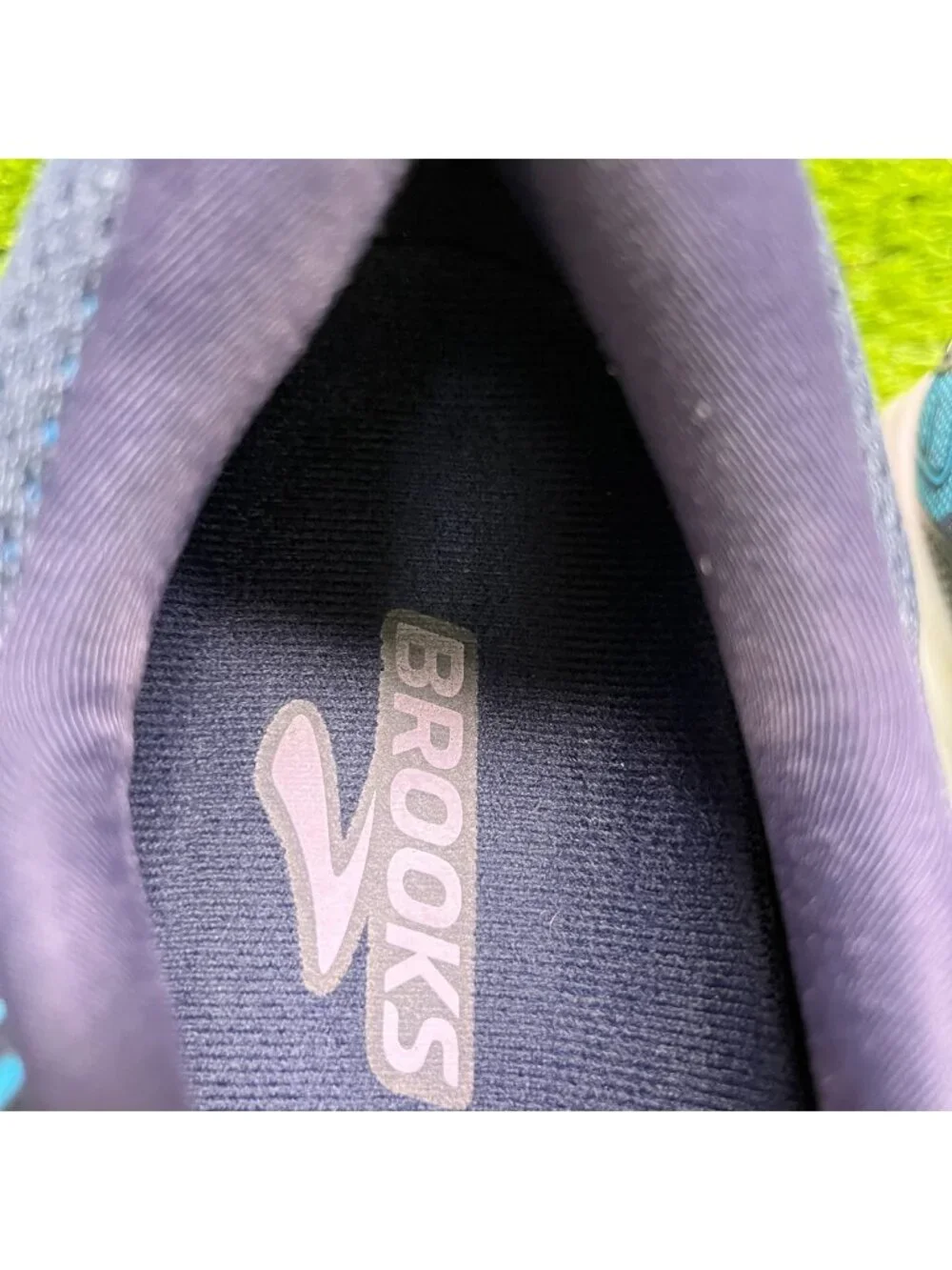 Brooks Glycerin 20 Womens Size 12D Blue Purple Athletic Running Shoes Sneakers